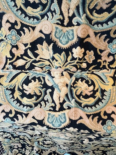Rideau ancien lin nap iii - 2/rideau,