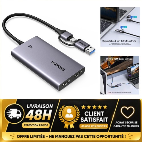 Ugreen carte acquisition - carte,