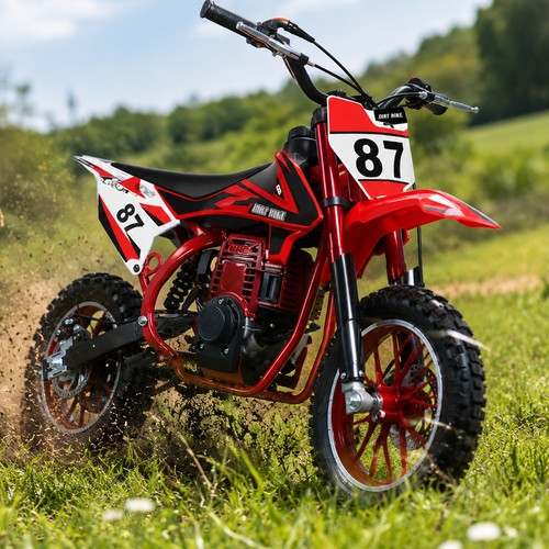 Kids dirt bike gas - dirt, power