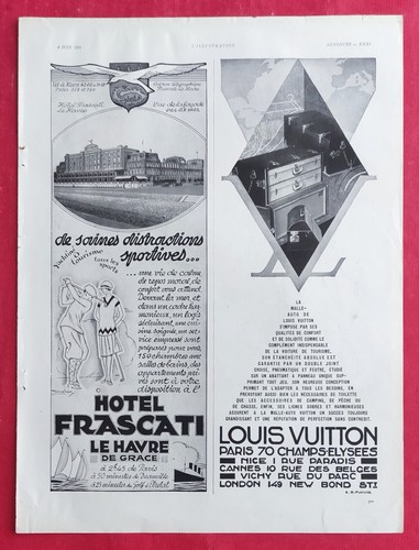 Publicité presse malle - publicité, presse: