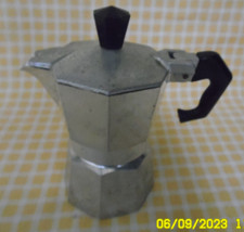 LBC C1/ MINI ITALIAN ALUMINUM COFFEE MAKER...HEIGHT 13CM