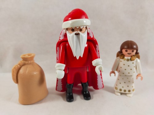 Sympa père noël avec ange - père,
