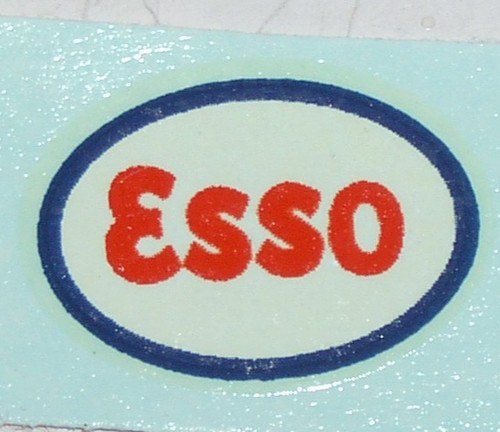 One esso decal for service - for,
