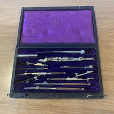 JFA 10 piece compass box complete box good condition ref GBD 