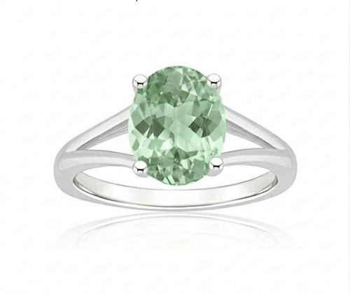 Bague solitaire oval - solitaire,
