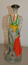 Antique Matador Spain Empty Bottle Vintage Deco