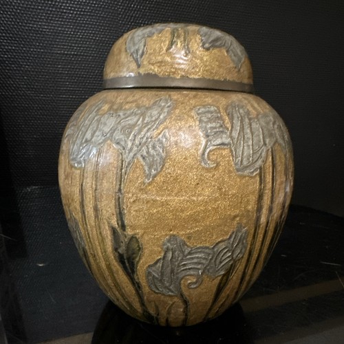 Vase émaux cloisonné aux