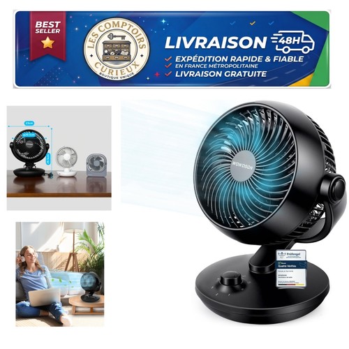 Ventilateur bureau - ventilateur, de