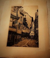 * EAU FORTE ANCIENNE * RHYS *