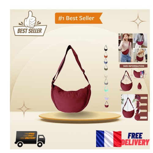 Sac croissant légèrement - à,