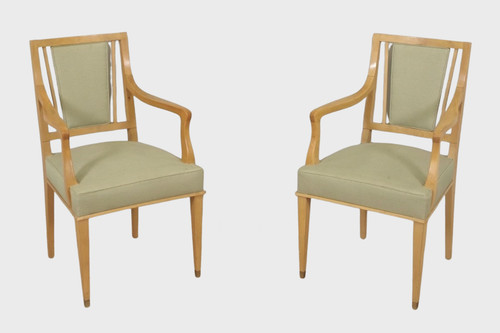 Paire fauteuils art déco - de,