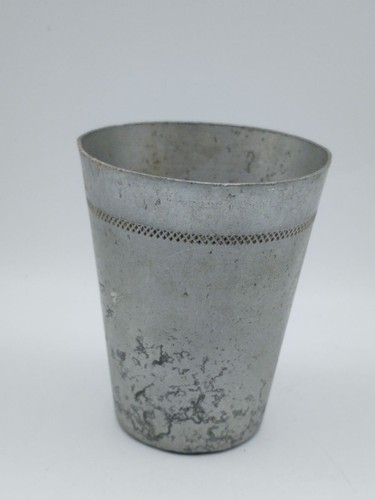 Ancien gobelet timbale - , métal