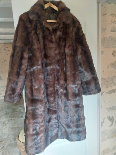 Manteau fourrure vison - manteau,