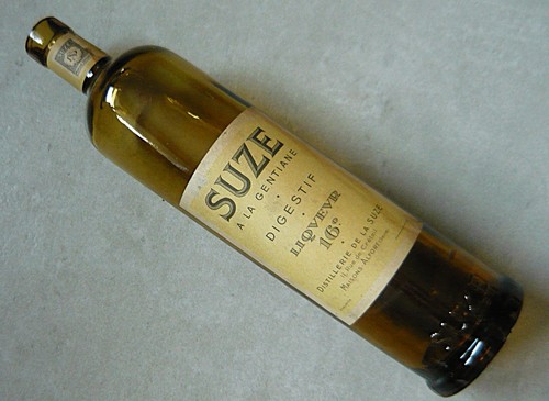 Ancienne bouteille digestif - ancienne,