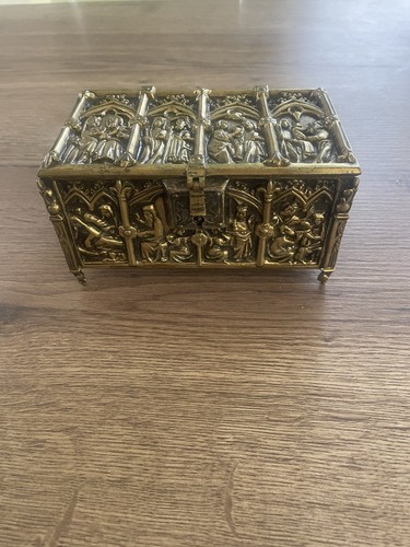 Ancien coffret boite bijoux - boite, à