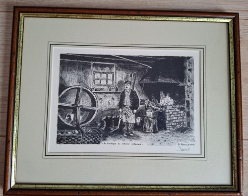 Gravure eau forte - gravure, eau-forte