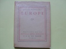 Jules Romains - Europe - nrf