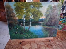 Tableau Peinture Huile Paysage