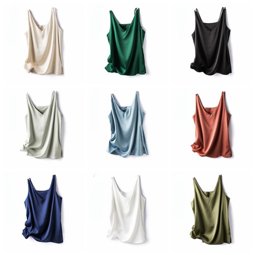 Femme satin faux - femme, soie
