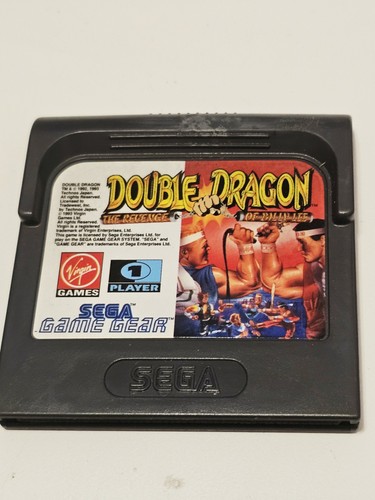 Sega double dragon cartouche - dragon,