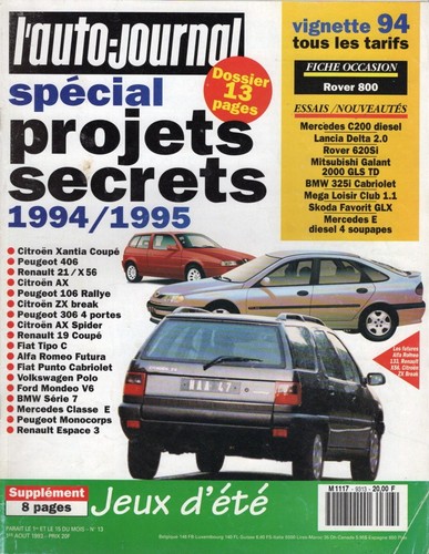 Auto journal 1993 - 13, bmw