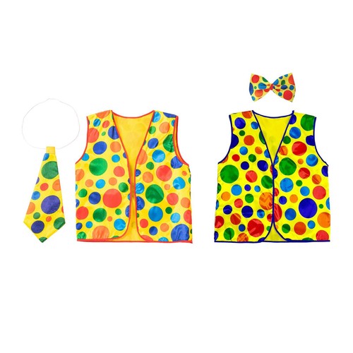 Gilet clown costume - gilet, clown,