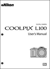 Nikon CoolPix L100 Digital Camera User Guide Instruction  Manual