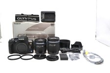 MINT w/ box OLYMPUS E-620 Zuiko Digital 14-42mm w/ 40-150mm Lens tested working