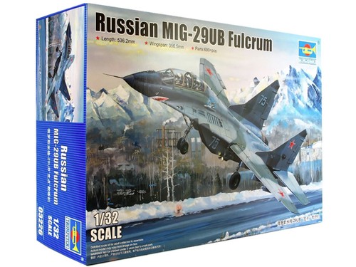 Trumpeter mig 29ub fulcrum - trumpeter, mig-29ub