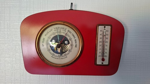 Vintage barometre thermometre - vintage,