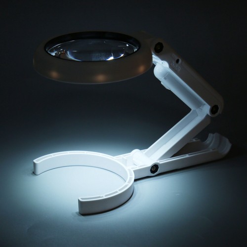 Loupe lumineuse led portable - led,