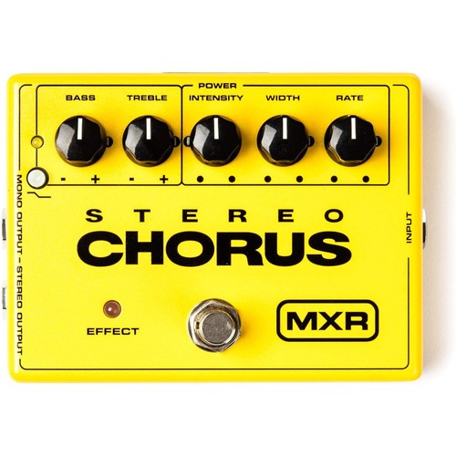Mxr stereo chorus pedal - chorus,