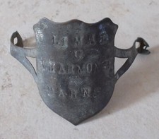 Ancienne plaque vélo