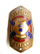 Plaque Emaillee de Velo Cycles