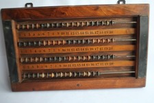 Ancien boulier de billard bois