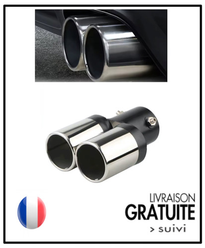 Embout echappement double - echappement,