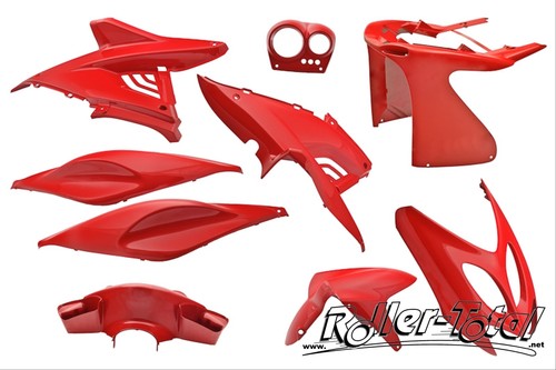 Kit carénage rouge pièces - kit,