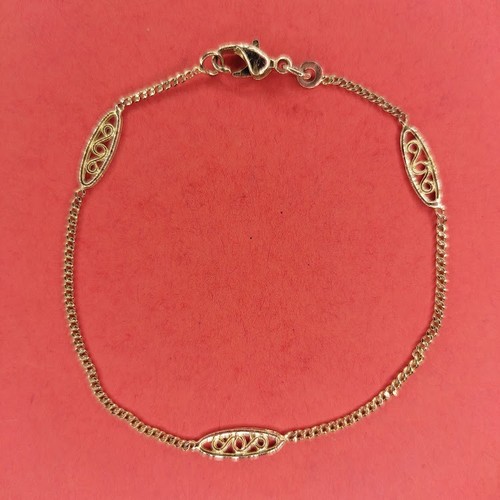 Bracelet maille filigrane