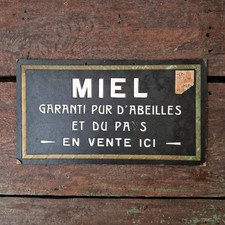 Ancien carton « Miel -
