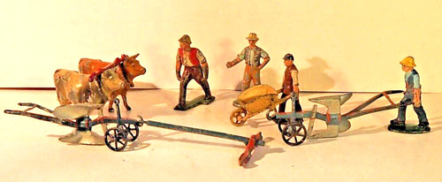 Lot figurines plomb - lot,