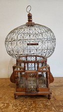 Cage à oiseaux vintage en