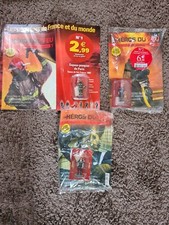 Lot 3 Figurines Plomb + Revue