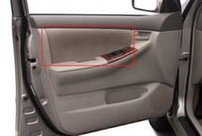 Fit For Toyota Corolla 2003~2008 Car Interior Door Panel Wrap Beige Leather 4PCS