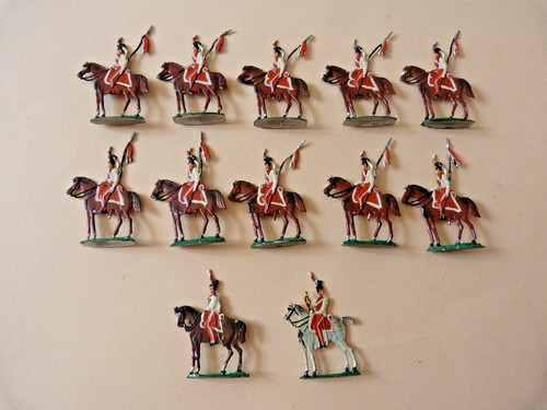 Plats étain zinnfiguren - plats,