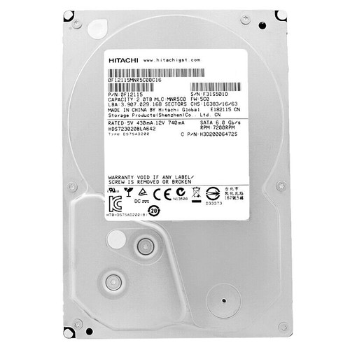 Hitachi hds723020bla642 disque - hitachi,