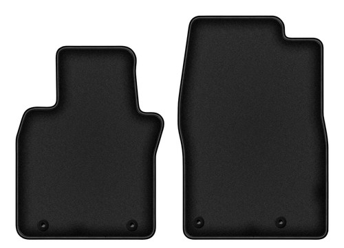 Tapis avant velours noirs
