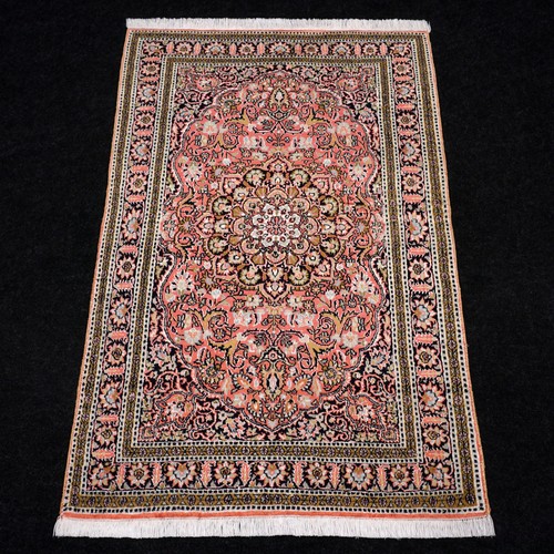 Tapis persan soie - soie, cachemire