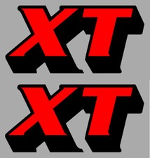 2 X STICKERS POUR YAMAHA XT