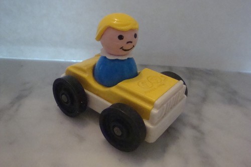 Fisher price vintage voiture - fisher,
