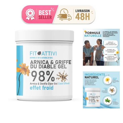Gel arnica 550 - 550, ml